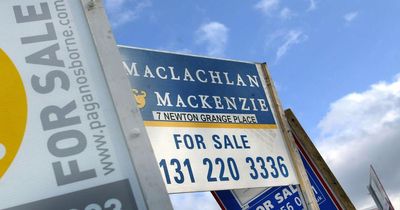 Number of properties on sale up by 85% in parts of Scotland