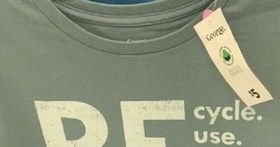 Kids' T-shirt with 'hidden' offensive word pulled from George range after backlash