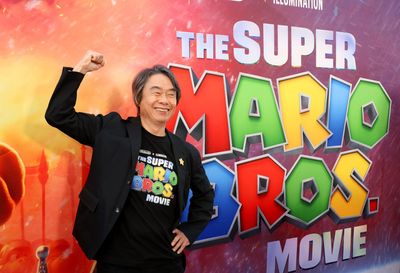 Nintendo shares jump on Mario movie's record debut