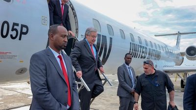 UN chief Guterres in Somalia to highlight catastrophic drought, Islamist insurgency