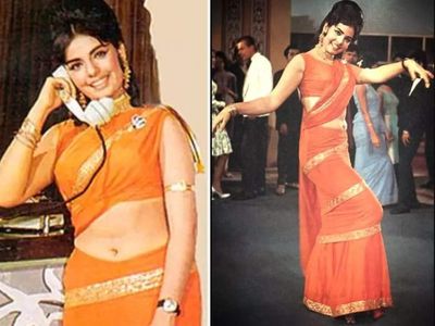 Here's how you can drape your sari like yesteryear actor Mumtaz