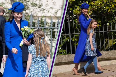 Kate Middleton and Princess Charlotte's special mother-daughter moment you might've missed during their sweet Easter appearance