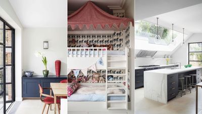 The rich colors used in this London home are the perfect shades to create an instantly sophisticated decor scheme