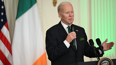 Watch live: Biden departs for Northern Ireland visit to mark Good Friday Agreement anniversary