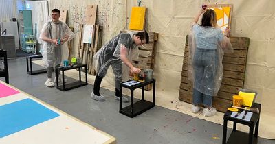 Glasgow to get Splatter Art Studio with action-packed painting experience in UK first