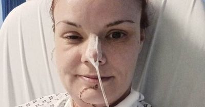 Mum with cancer defies the odds and speaks again after having 90% of her tongue removed