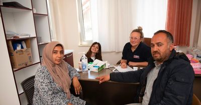 The devoted Northumberland midwife changing lives while working in mobile clinic in earthquake-ravaged Turkey