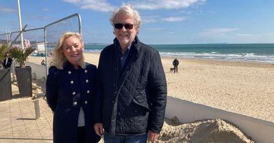 Man with hotel next to beach is fuming he has to spend £1000s cleaning up sand