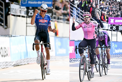 Two days in hell: The best images from Paris-Roubaix and Paris-Roubaix Femmes