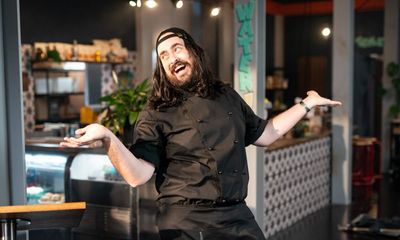 Aunty Donna’s Coffee Cafe review – sketch comedy trio scramble for laughs in new show