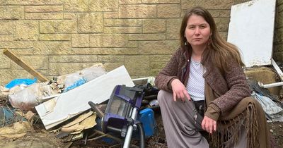 Edinburgh woman says 'people have lost hope' as housing scheme fills up with rubbish