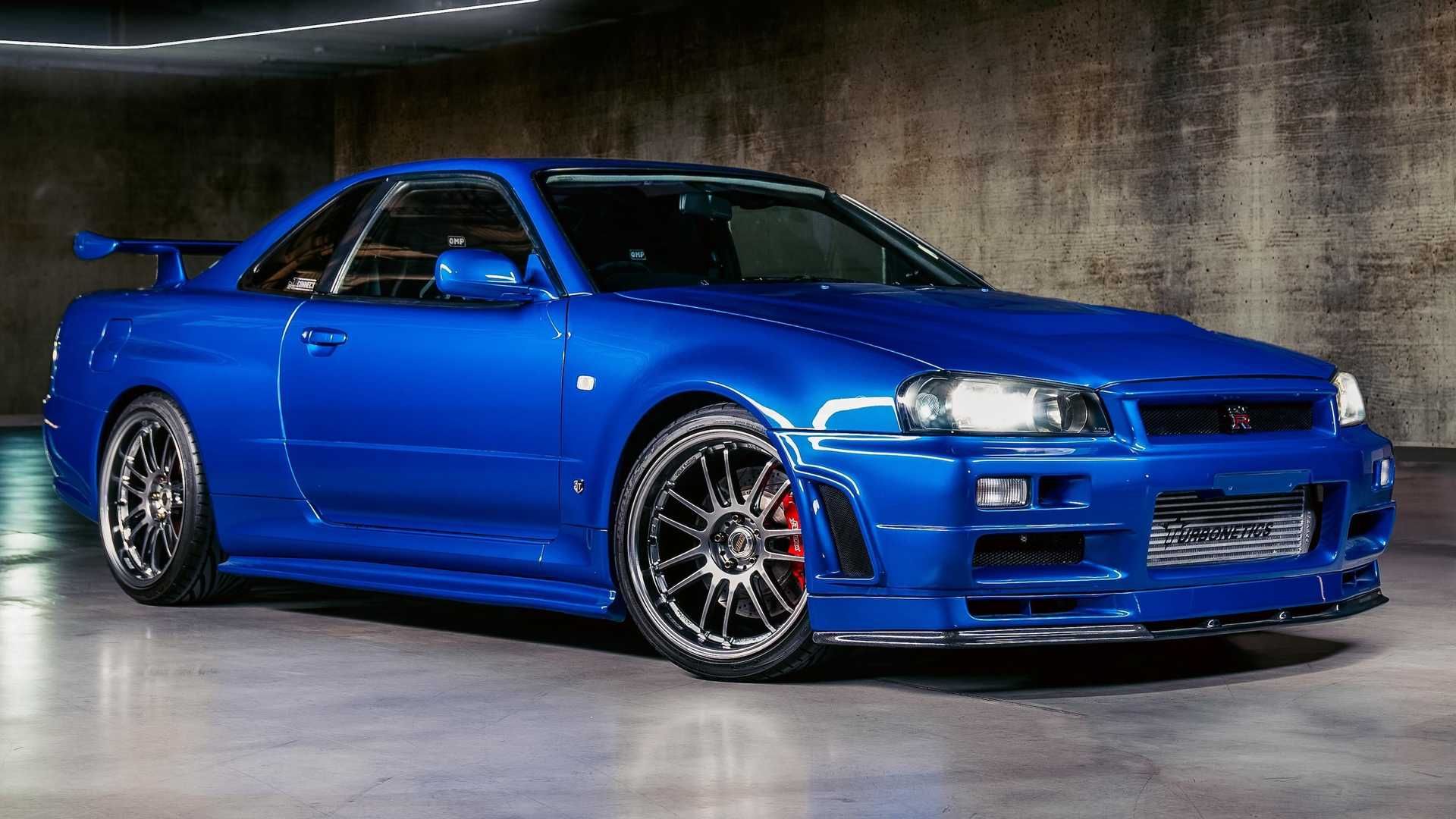 Nissan R34 Skyline Driven By Paul Walker In Fast And…