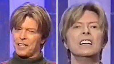 Watch David Bowie serve up a hilarious impression of Mick Jagger during a UK TV chat show interview