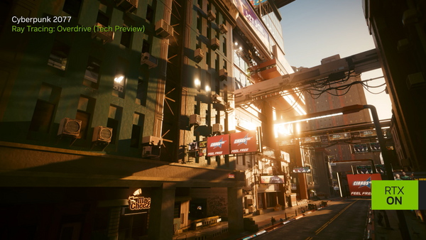 SPLACE  Cyberpunk 2077 Previews Ray Tracing: Overdrive Mode