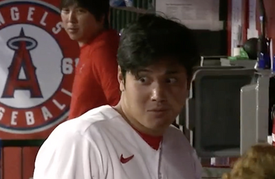 Shohei Ohtani saw his life flash before his eyes after almost getting hit by a foul ball