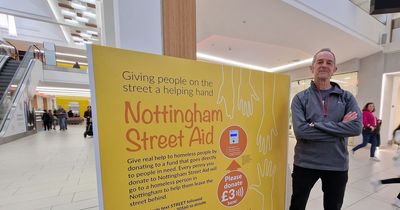 Fire contactless points to donate to Nottingham’s homeless now in use at the Victoria Centre and Theatre Royal