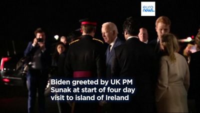 Joe Biden to meet Rishi Sunak ahead of university keynote speech in Belfast