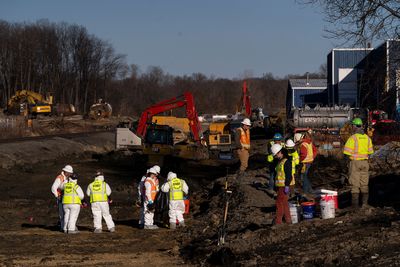 East Palestine contaminants spill again