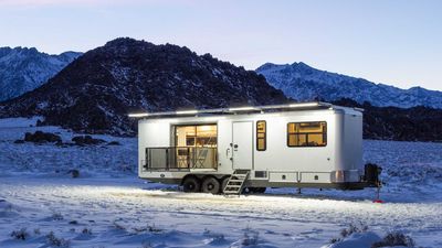 Living Vehicle HD Camping Trailer Has More Solar Power Than Many Houses