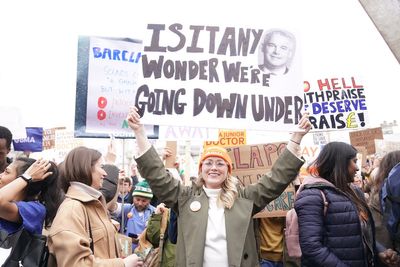 Junior doctors’ strike enters second day