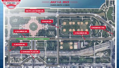 NASCAR road closures will make for a bumpy ride for Chicago