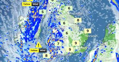 UK weather: Met Office warns of 'thundery' rain and snow showers on Wednesday for Brits