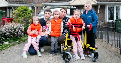 Desperate couple's five children 'praying every night for new house' as eviction looms