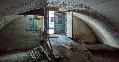Inside the abandoned railway arches where new shops, bars and cafés are planned
