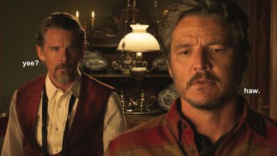 Pedro Pascal Ethan Hawke’s Gay Cowboy Movie Has A Trailer Now I’m Nothing But A Yee-Hole