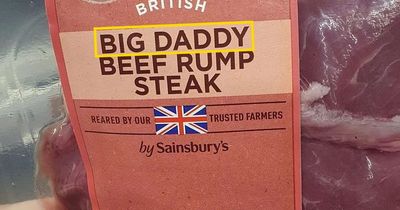 Shopper demands Sainsbury's rename 'big daddy steak' as it's 'sexist'