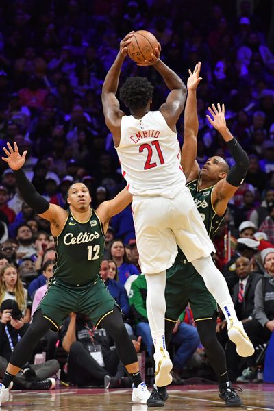 Is Philadelphia 76ers star big man Joel Embiid the biggest threat to the Boston Celtics in the 2023 Eastern Conference Playoffs?