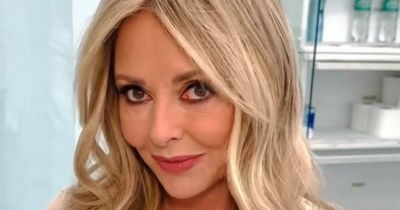 Carol Vorderman undergoes glowing makeover as she transitions from make-up free to full glam