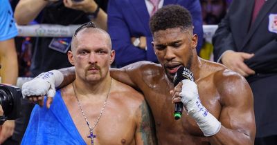 Anthony Joshua "totally lost his mind" after second Oleksandr Usyk defeat