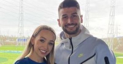 Rangers star Antonio Colak pictured enjoying some downtime at TopGolf