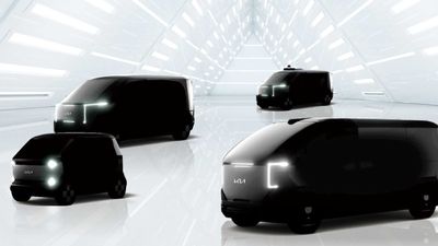 Kia Teases Electric Van Range For 2025 Debut