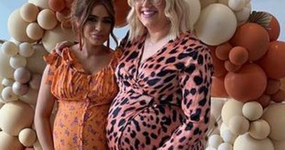 Gogglebox star Ellie Warner shares 'precious' baby bump moment as she shows off new hair-do at baby shower