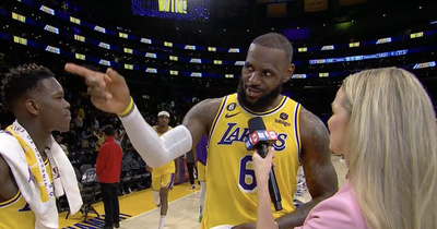 LeBron James trolls team-mate after leading LA Lakers comeback to secure playoff spot