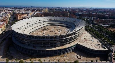 Valencia’s half-finished 80,000-capacity stadium Nou Mestalla has laid empty since 2009