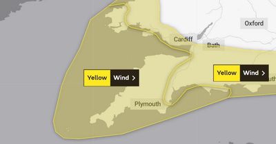 Storm Noa to bring 75mph winds and possible 'tornadoes' to South West today