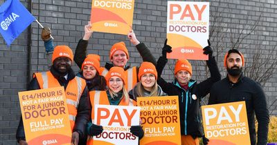 Striking junior doctors in Liverpool say 'we're fighting for the NHS'