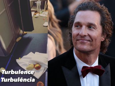Matthew McConaughey says plane dropping 4,000ft mid-flight was a ‘hell of a scare’