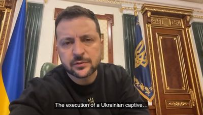 Ukraine compares Russia to ISIS over ‘video of soldier being beheaded with knife’