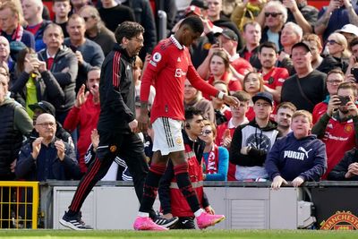 Marcus Rashford to miss a ‘few games’ before Manchester United’s run-in