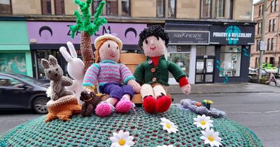 Handmade Glasgow postbox topper 'stolen' as west end residents outraged