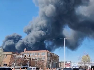 Huge blaze at Indiana recycling plant spews toxic smoke as 2,000 residents told to evacuate