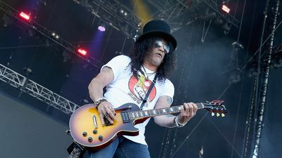 Slash on his love of Les Pauls: “That Kris Derrig Les Paul came in the 11th hour when we were doing Appetite. It just sounded f**kin’ perfect – like a gift from on high”