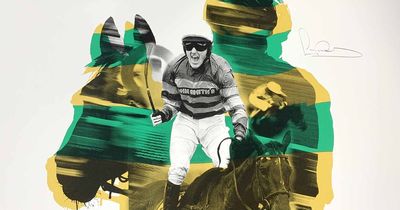 Sir AP McCoy creates Grand National artwork depicting his 2010 victory on Don't Push It