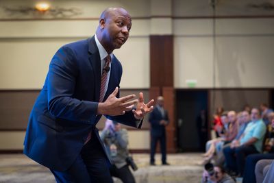 Republican Tim Scott launches exploratory bid to take on Trump in 2024 race