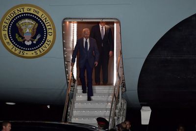 Watch: Biden arrives in Dublin to mark 25th anniversary of Good Friday Agreement