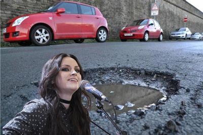 Ask Arnold Schwarzenegger to help Glasgow's pothole problem, Scots singer quips